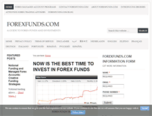 Tablet Screenshot of forexfunds.com